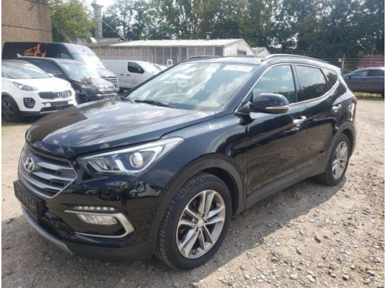 2018 Hyundai Santa Fe blue Premium 4WD