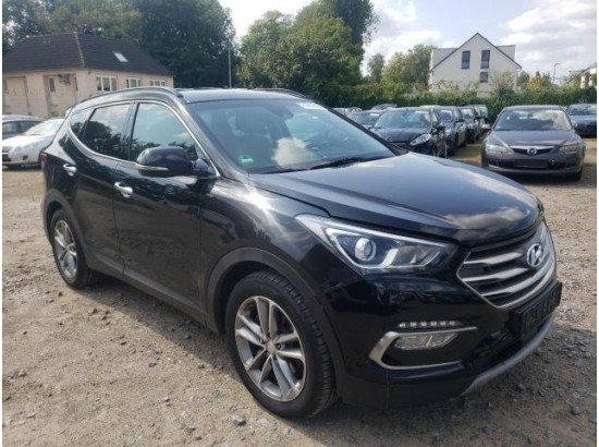 2018 Hyundai Santa Fe blue Premium 4WD