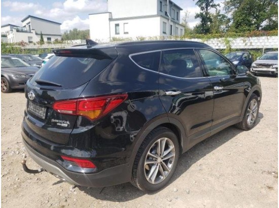 2018 Hyundai Santa Fe blue Premium 4WD