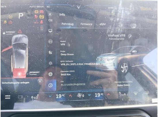 2024 Vinfast VF8 260 kw AWD Eco