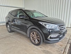 2017 Hyundai Santa Fe blue Premium 4WD