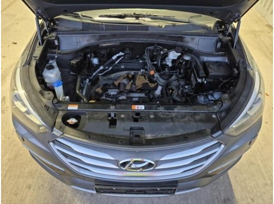 2016 Hyundai Santa Fe blue Premium 4WD