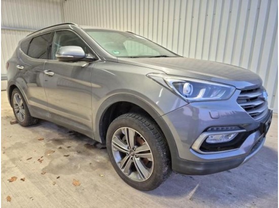 2016 Hyundai Santa Fe blue Premium 4WD