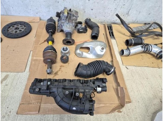 2016 Hyundai Santa Fe blue Premium 4WD