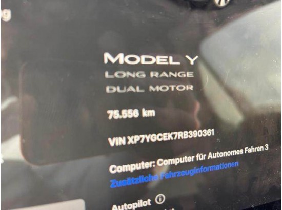 2024 Tesla Model Y AWD Maximale Reichweite Dual