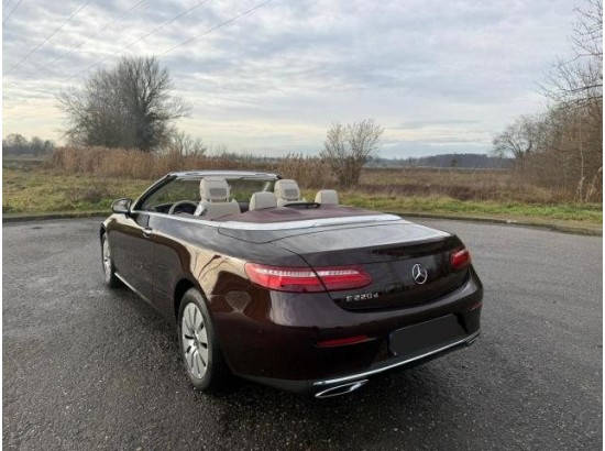 2018 Mercedes-Benz E -Klasse Cabrio E 220 d