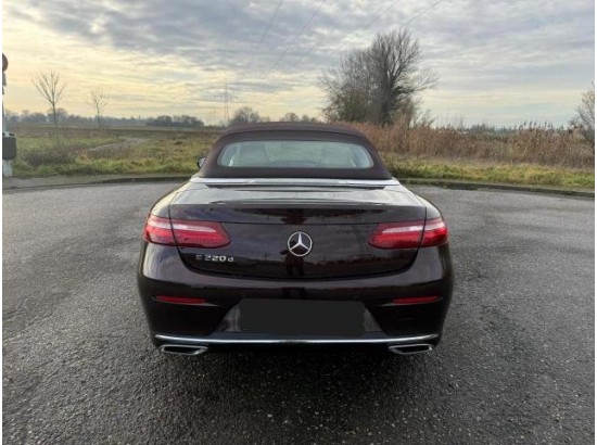 2018 Mercedes-Benz E -Klasse Cabrio E 220 d