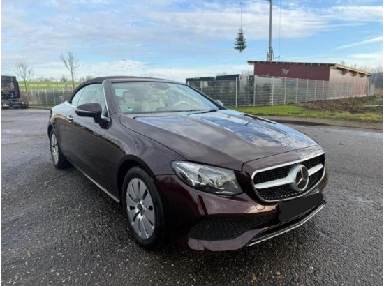 2018 Mercedes-Benz E -Klasse Cabrio E 220 d