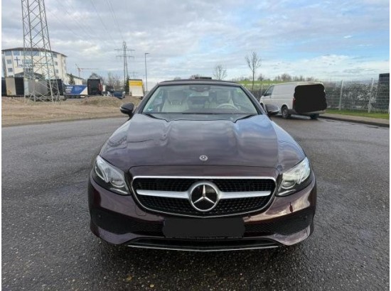 2018 Mercedes-Benz E -Klasse Cabrio E 220 d